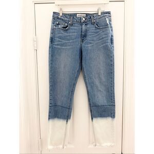 Derek Lam Denim Womens Blue‎ Ankle Bleached Hem Mila Girlfriend Jeans Size 27 4